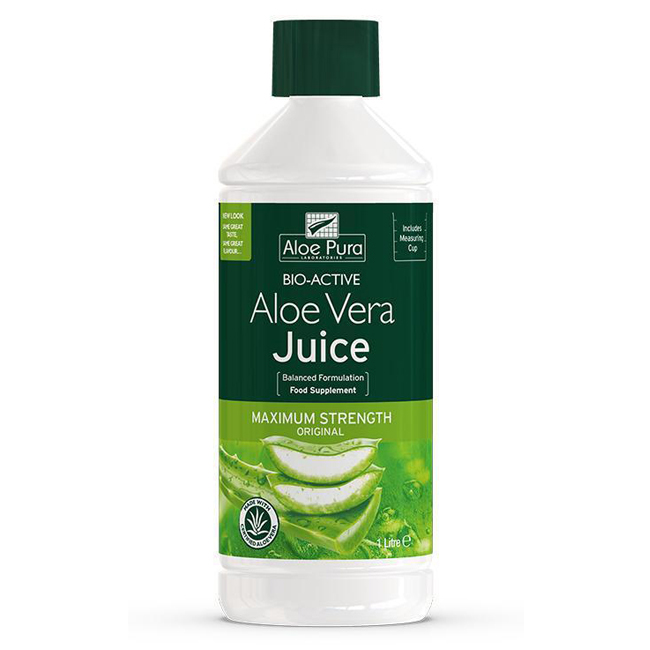 Aloe Pura Aloe Vera Juice Maximum Strength Original 1Ltr